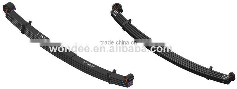 Heavy Duty 70x20 Truck Suspension Volvo Truck Parabolic Spring Leaf