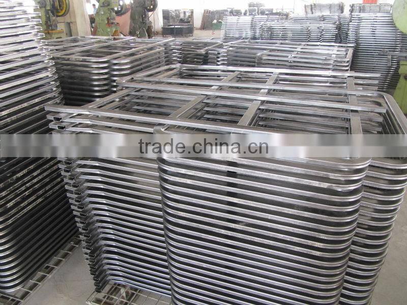 four wheels supermarket milk trolley container for dairy