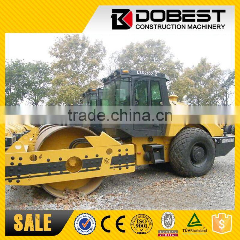 21 ton single drum vibratory road roller LSS2102