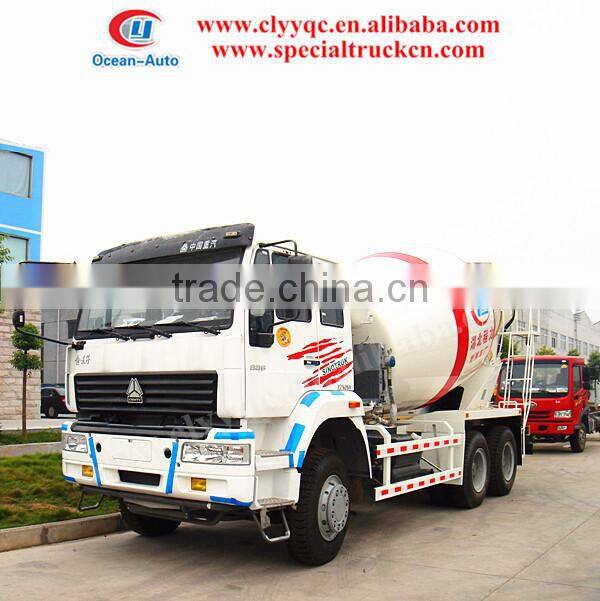 SINOTRUK 6X4 mixer truck with 10cbm capacity for sale