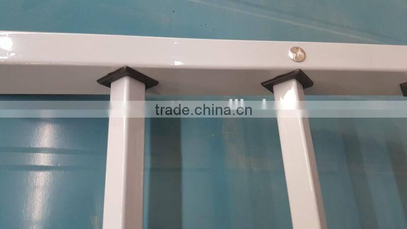 Black color powder coated China supplier steel palisade fence