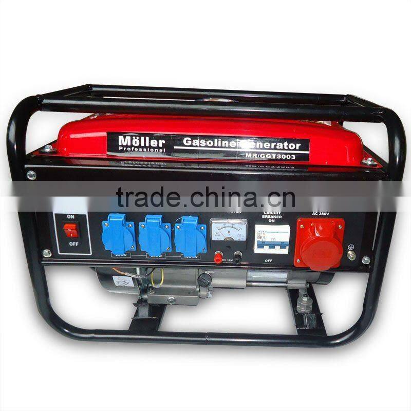 2KW Three Phase Gasoline Generator with honda engine