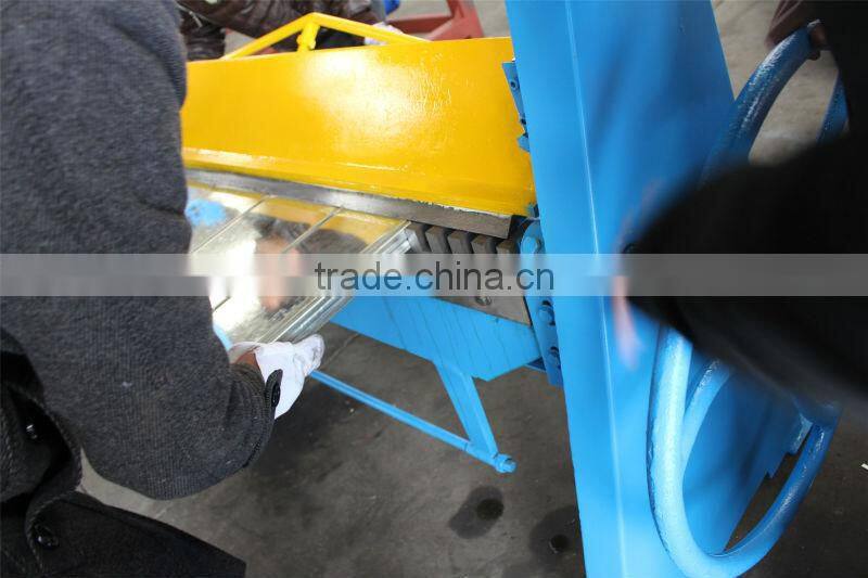 small bending machine, TDF duct manual folder for HVAC, hand press brake
