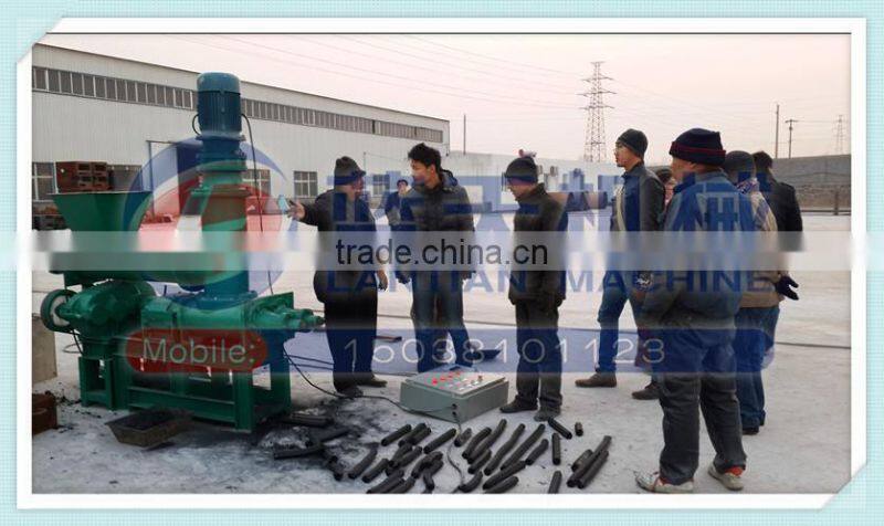 Newest type small charcoal powder briquette compressing machine