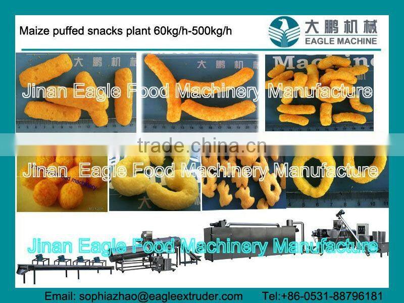 curry/corn puff making machine/extruder machine