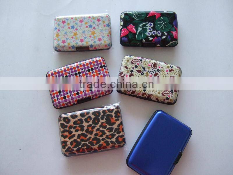 Metal wallet,Name card box,credit card wallet,