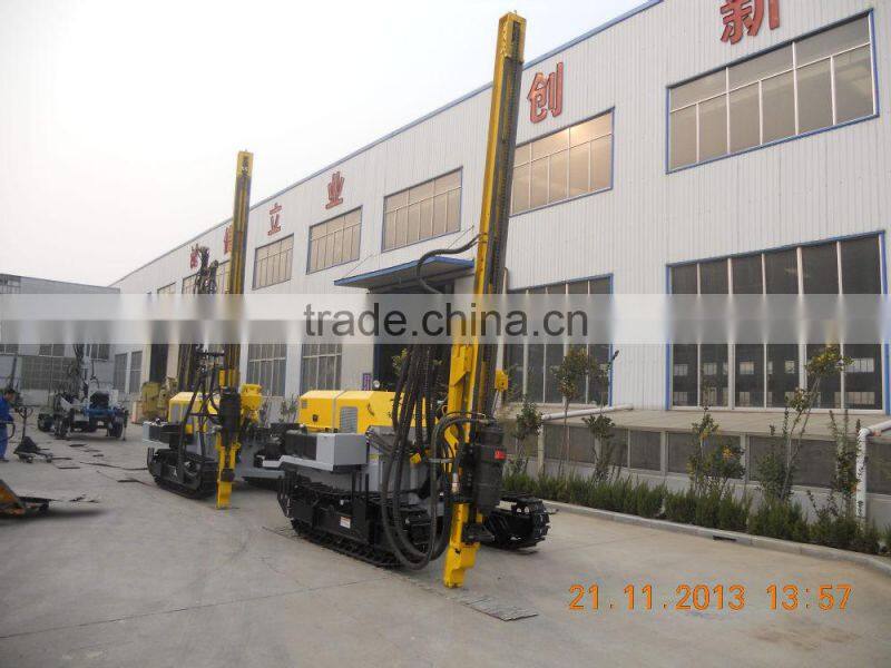 40 meters deep hydraulic driving drilling rig