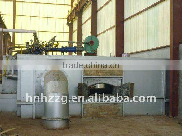 Holding furnace for aluminum casting machine