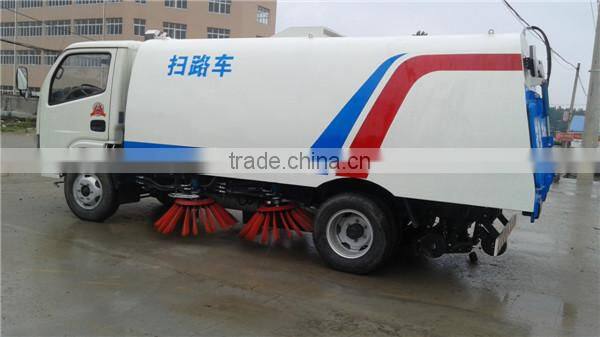 hot sale dongfeng 6 wheels 3tons new road sweeper