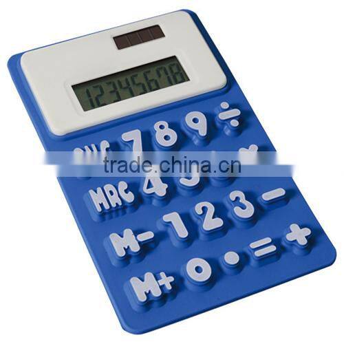 High quality silicone calculator /digital calculator