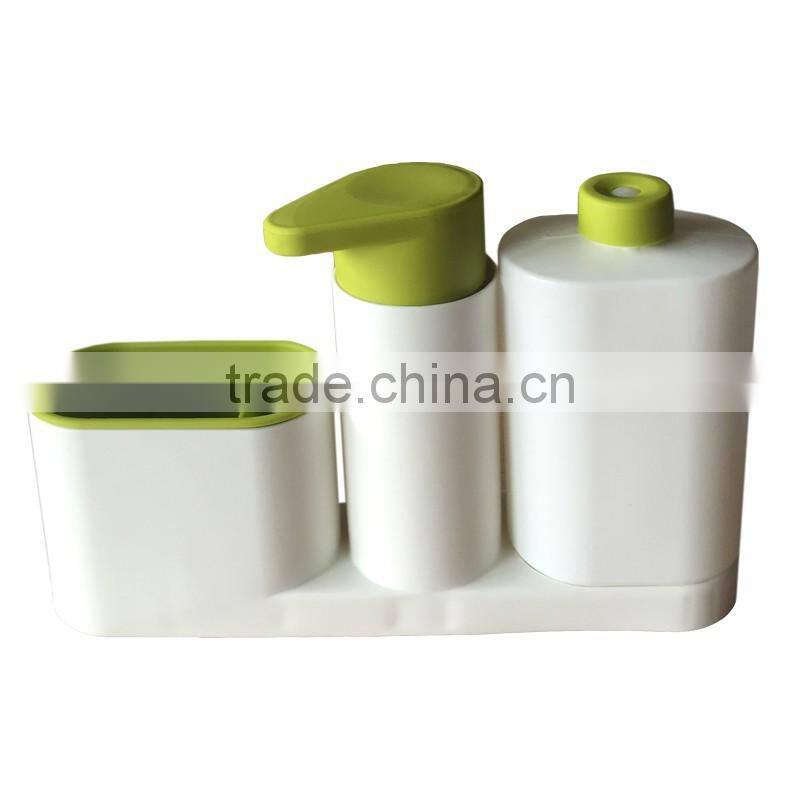 Functional plastic kitchen sink storage sink tidy set