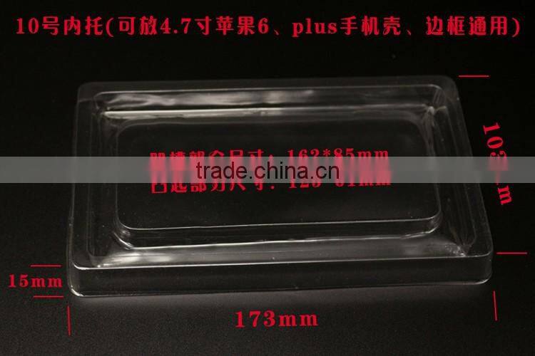 Black cardboard packaging box,Spot PVC window paper packaging for phone case