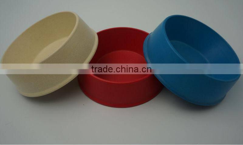 New! Bamboo fiber waterproof pet bowl/dog bowl/cat bowl