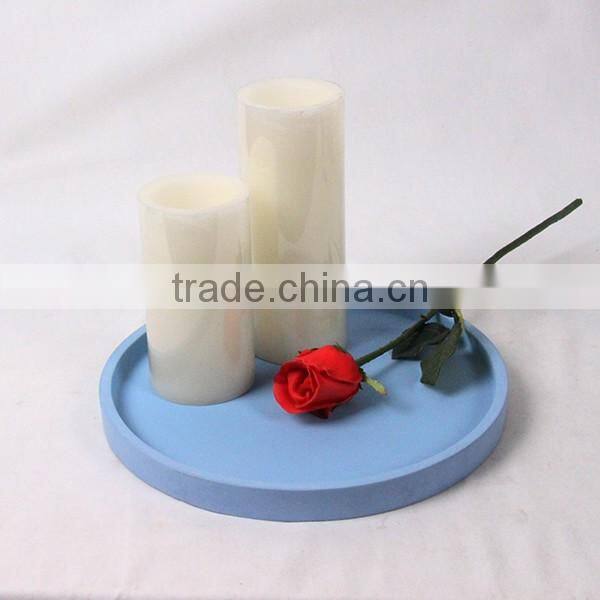 Grey Marble Lazy Susan Rotating Food Presentation Platter Serving Tray, 10" Round Ball Bearings