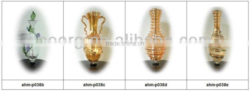 Elegant Wooden and Glass LED Aroma Diffuser Nebulization Oil Diffuser