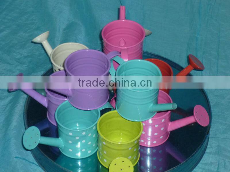 Galvanized steel flower bucket pots wholesale