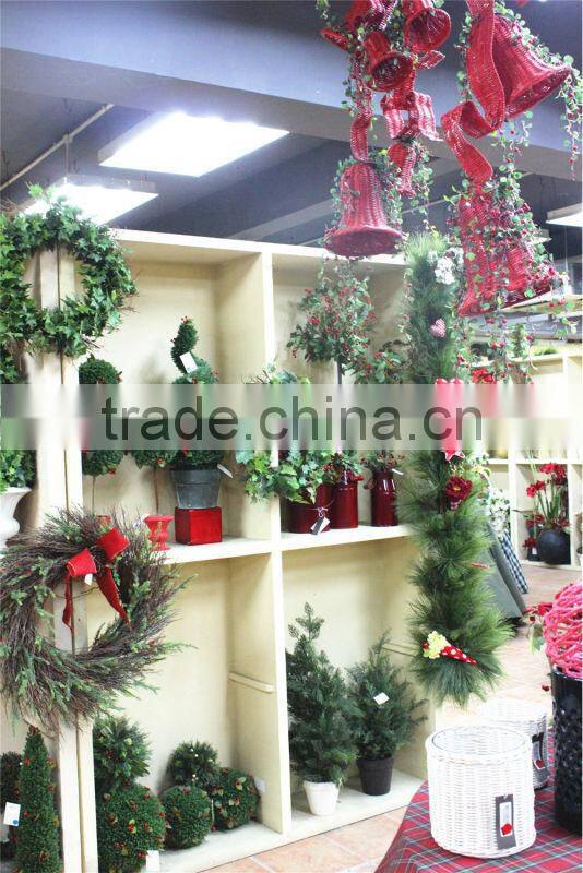 mini / huge artificial christmas pine tree / ring / flower for home / hotel / office (new christmas combination of Este-008 )
