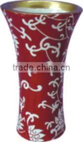 Cheap Terra Cotta red glaze Xmas Candle Holder