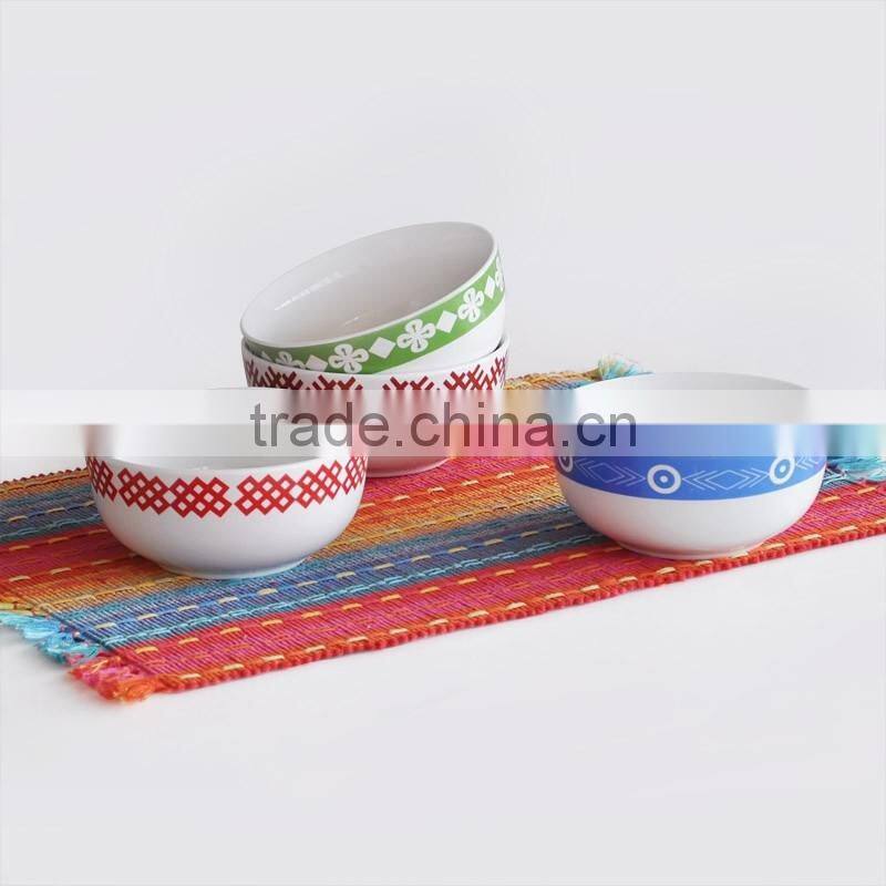 4inch Porcelain rice bowl for Janpanese