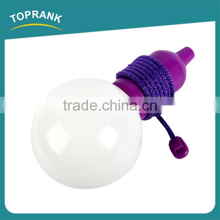 Hot selling outdoor camping string pull lights small battery operated plastic led pull light