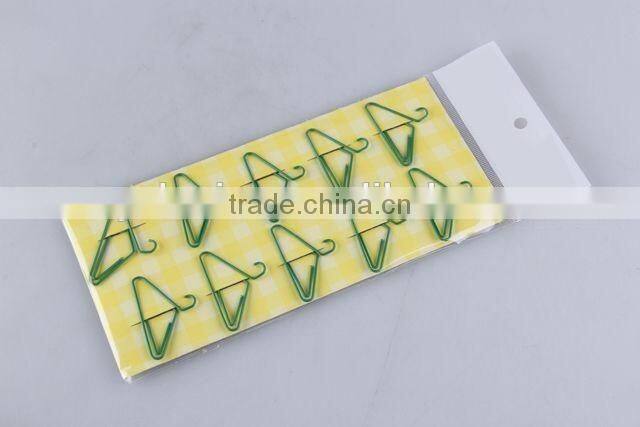10 pc hanger shaped paper clip
