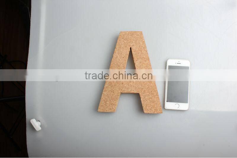 natural cork letter "A" OEM