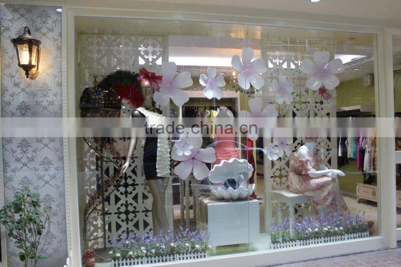 wedding decoration custom hanging acrylic flowers