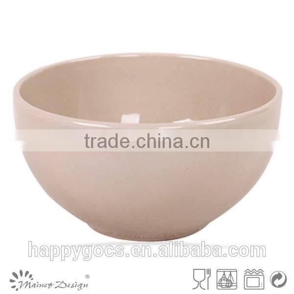 ceramic round bowl stoneware dark purple rice bowl cereal bowl