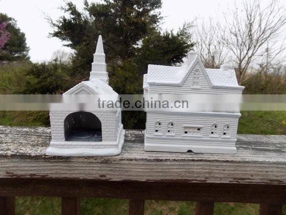 Christmas Village Houses White Christmas Village Church