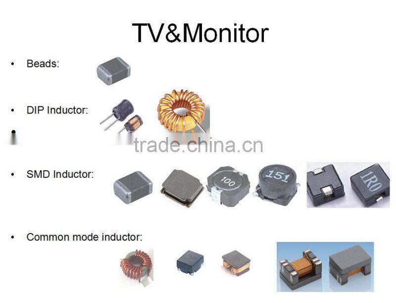 Radial Choke Wire wound Ferrite Core Power Inductor Toroidal Power Choke Coil Inductor