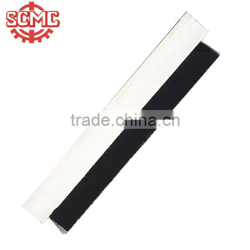 wooden base industrial plastic strip cleaning brush