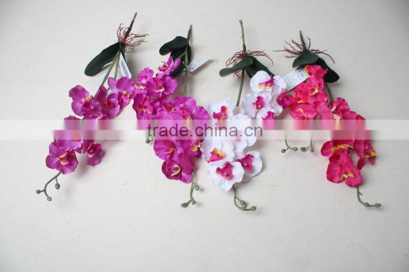 Fabric butterfly orchid artificial butterfly orchid flowers landscaping flowers