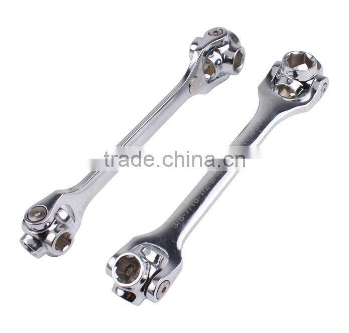 Drop forged chrome vanadium ratchet wrench torque socket wrench at wholesale price