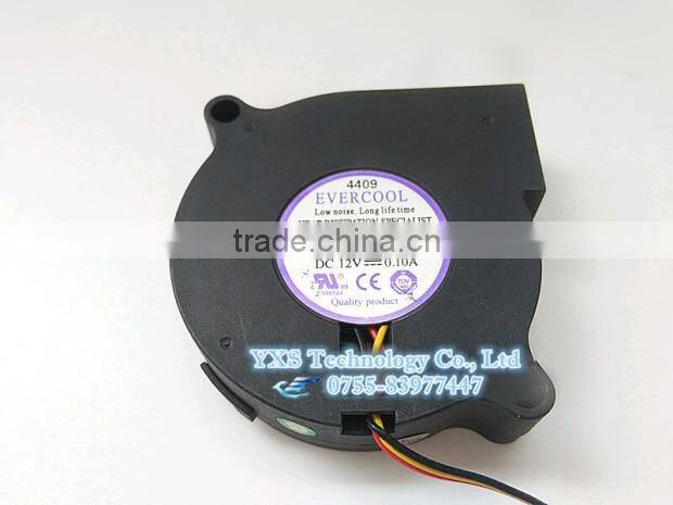 EC5015L12EA-B DC12V=0.10A 5CM 5015 humidifier Silent fan 3wire