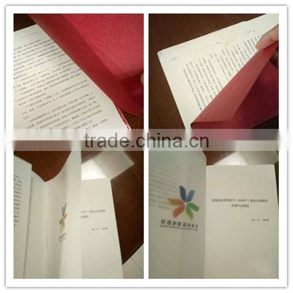 End paper gluing machine book blocking machine