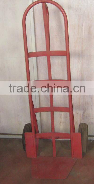 P handle steel hand truck trolley cart for sale