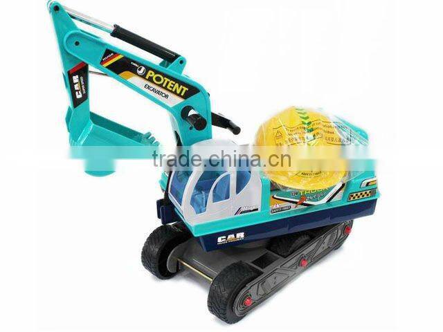Child excavator toy kids excavation toys kids ride on car