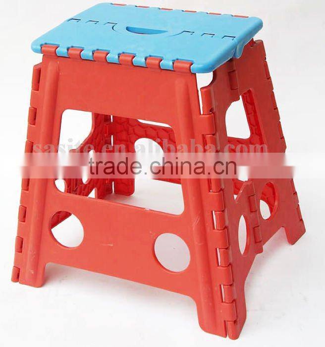 Colorful cheap protable folding step stool ,for washing car,fishing,traveling.