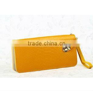 2013 fnew style pu leather girs pocket wallet