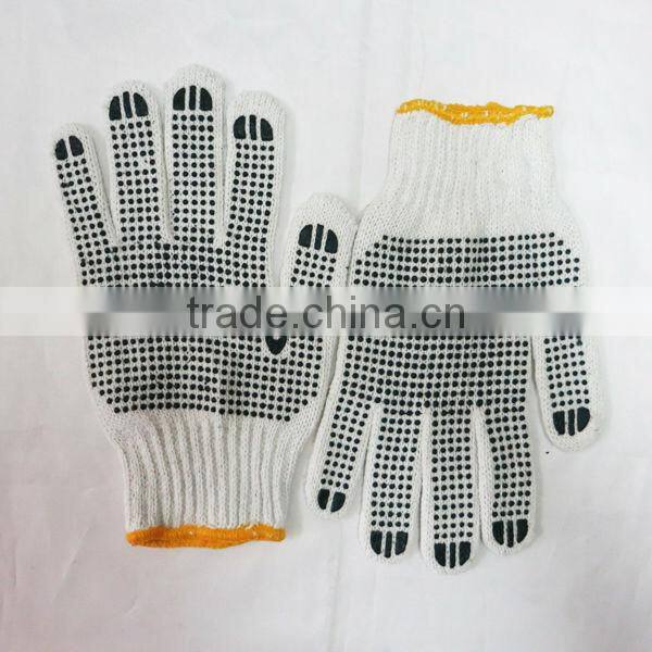 PVC Dotted Safety Working Gloves PVC Dotted Working Gloves