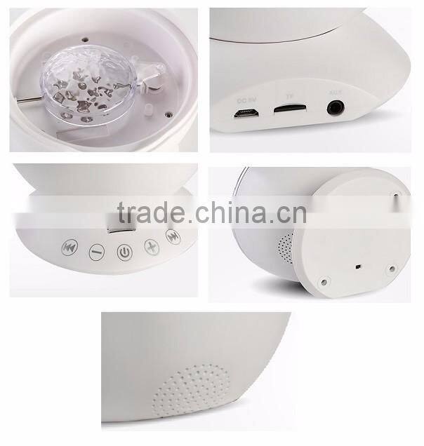 Aurora Master Romantic Relaxing Colorful Ocean Wave Projector with Audio Speaker