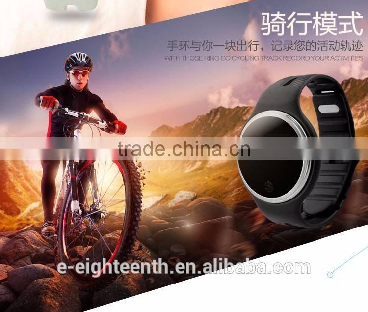 Made in China touch screen smart wristband E07 smart bracelet fitness wearable tracker bluetooth watch