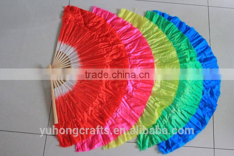 Factory price wholesale bamboo dance fan