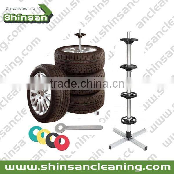 High Quality metal tire holder/tire display rack/tire storage rack