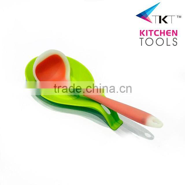 Food grade silicone spoon holder spoon rest spoon stay