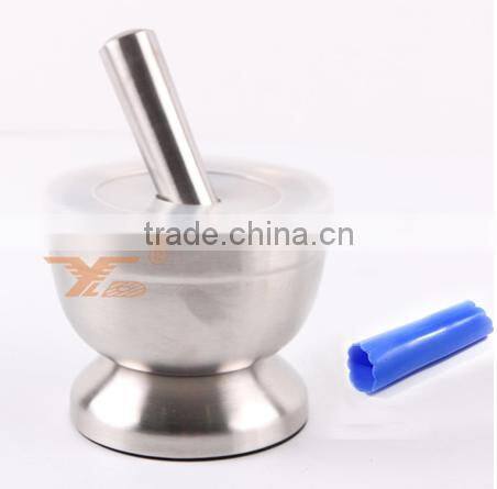 High Quality Stainless steel Herbs mill mortar and pestle