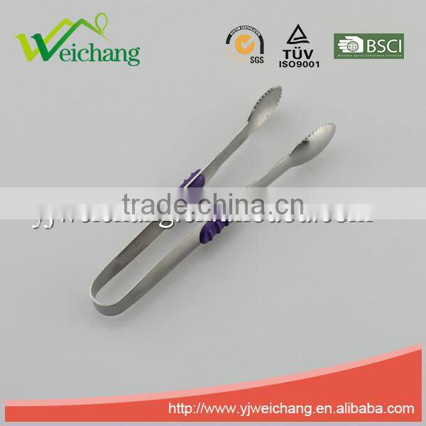 WCFT320 premium whole Stainless Steel Food Tong serve tong with long handle