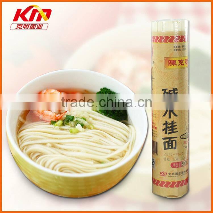 Healthy alkline dried instant asian noodles in 500g per bag