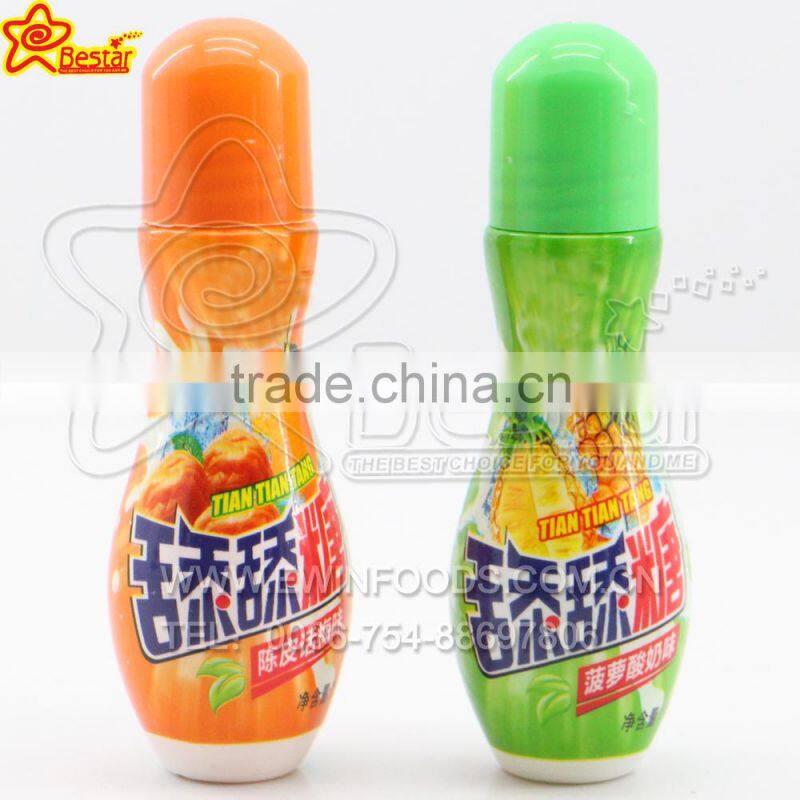 Ball Shape Lollipop With Liquid Candy