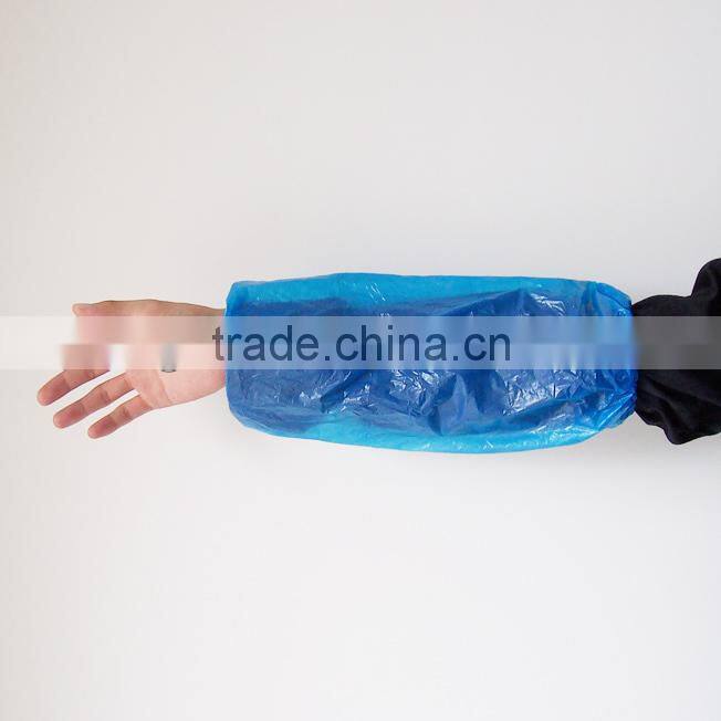 medical sleeve cover,disposable ldpe sleeve cover 40*20cm,sleeve cover waterproof with elastic